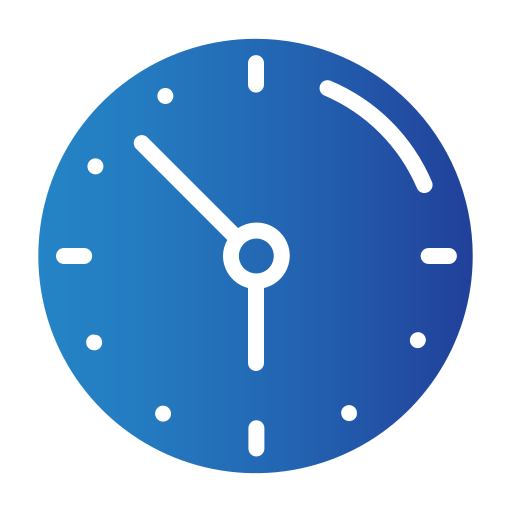 reloj de pared icono gratis