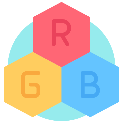 rgb icono gratis