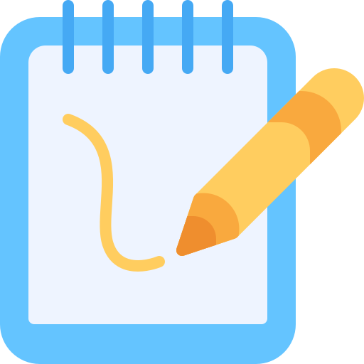 Sketch book free icon