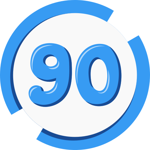 90 icono gratis