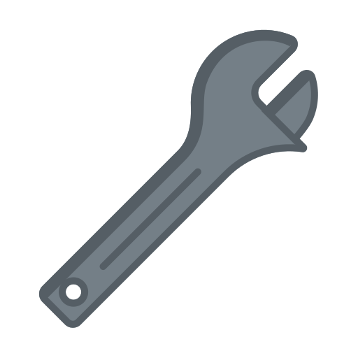 llave inglesa icono gratis