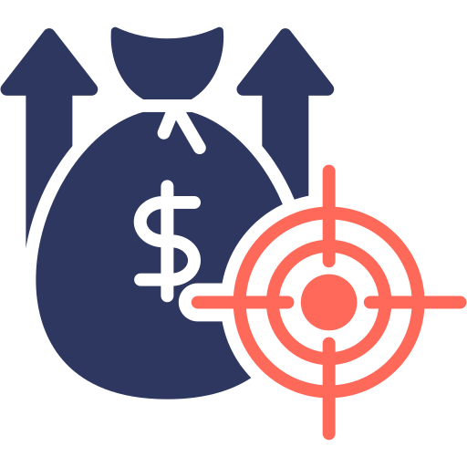 Целевой инвестор бесплатно иконка