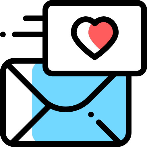 lettre d'amour Icône gratuit lettre d'amour Icône gratuit