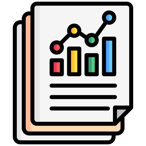 informes icono gratis