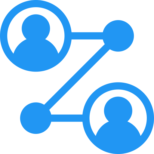 medios de comunicación social icono gratis