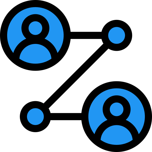 medios de comunicación social icono gratis