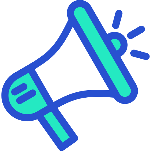 marketing de medios sociales icono gratis