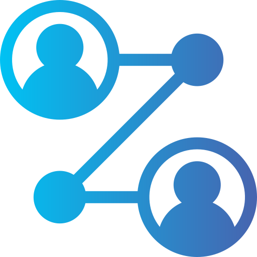 medios de comunicación social icono gratis