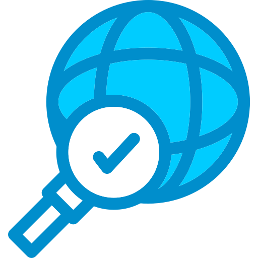 investigación global icono gratis