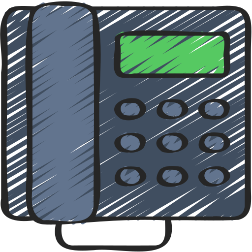téléphone fixe Icône gratuit téléphone fixe Icône gratuit