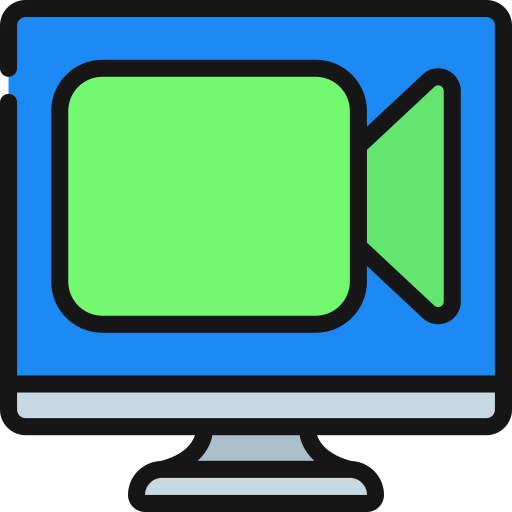 appel vidéo Icône gratuit