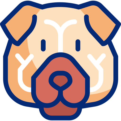 shar-pei icono gratis