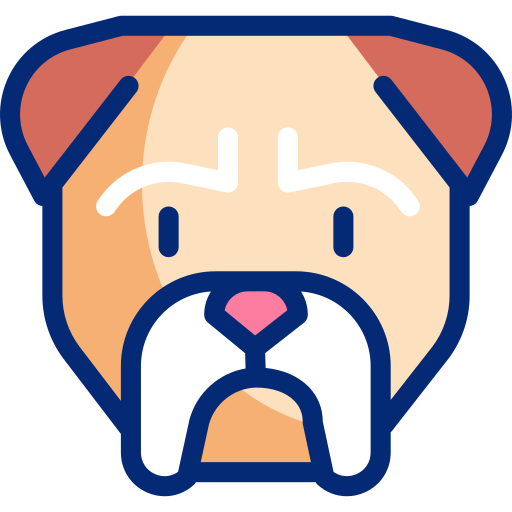 buldog icono gratis