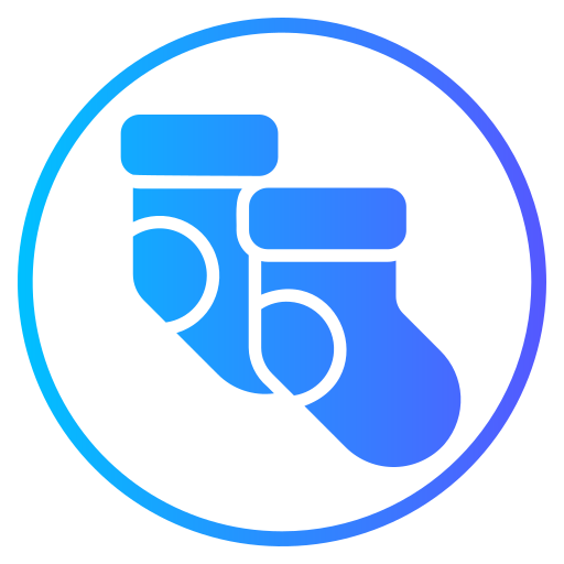 chaussettes bébé Icône gratuit chaussettes bébé Icône gratuit