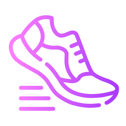 zapatos para correr icono gratis