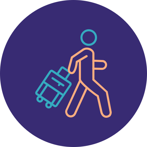 viajar icono gratis