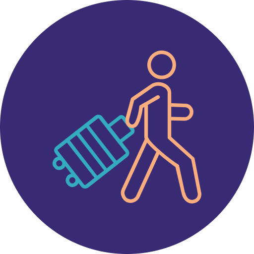 de viaje icono gratis