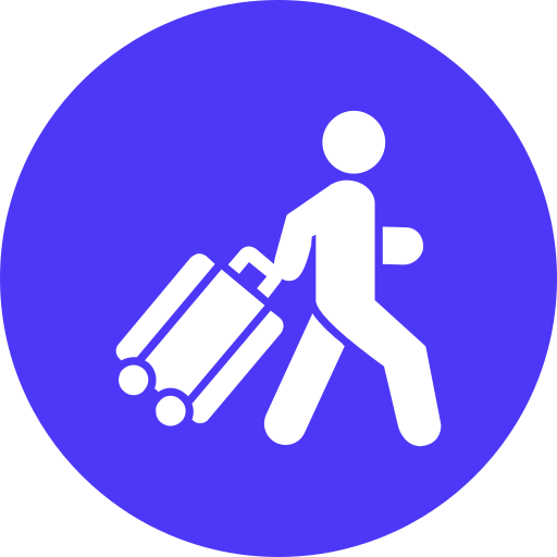 de viaje icono gratis