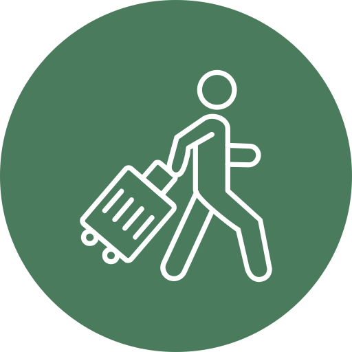 de viaje icono gratis