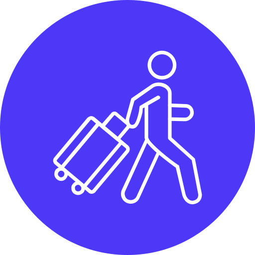 de viaje icono gratis