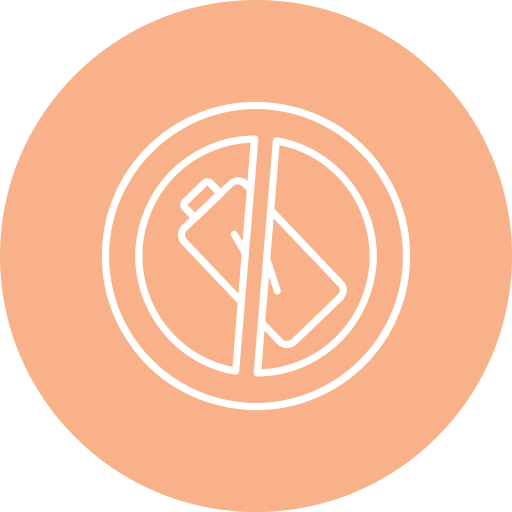 sin batería icono gratis