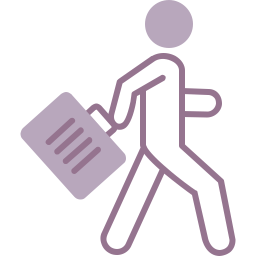 Travelling free icon