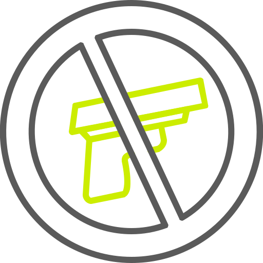 sin arma icono gratis