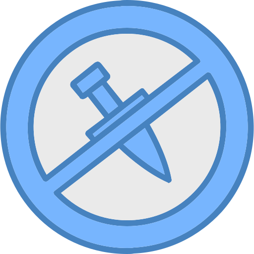 No knife free icon No knife free icon