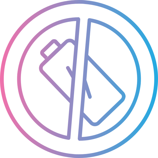 sin batería icono gratis