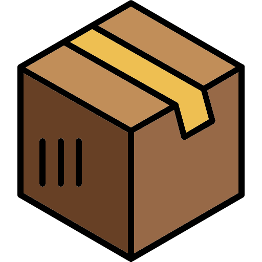 Cargo box - Free shipping and delivery icons