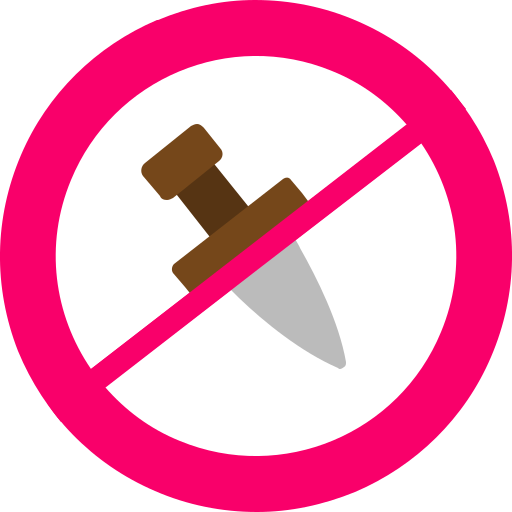 No knife free icon No knife free icon