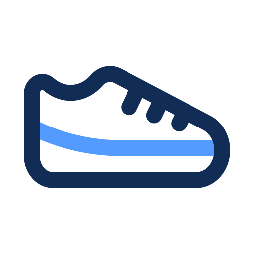 zapatos para correr icono gratis