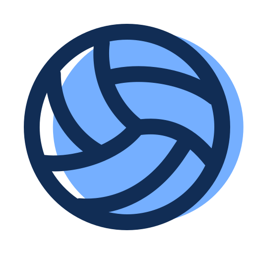 Volleyball Generic Color Lineal-color Icon