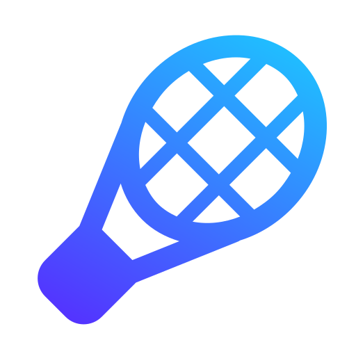 raqueta de tenis icono gratis