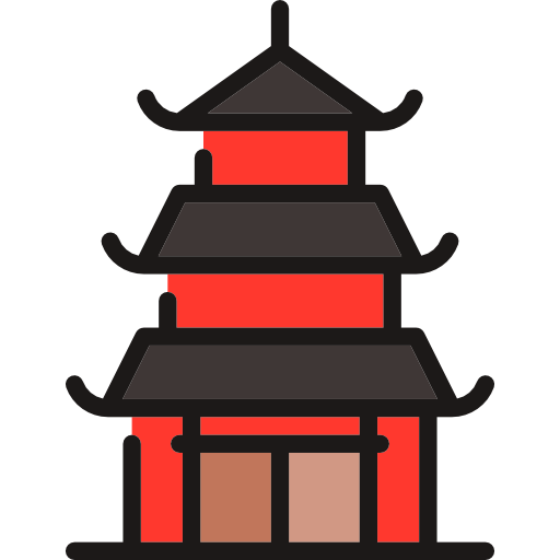 Pagoda - free icon