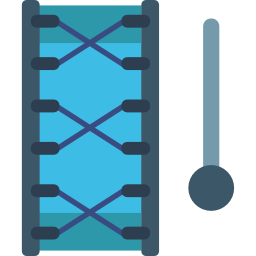 tambor grátis ícone