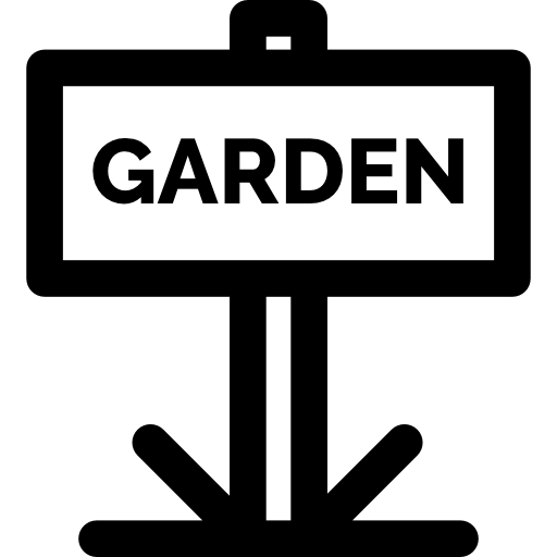 jardín icono gratis