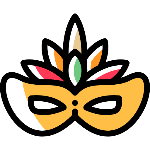 Mask Detailed Rounded Color Omission icon