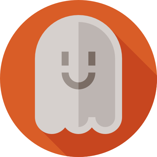 Ghost Flat Circular Flat icon