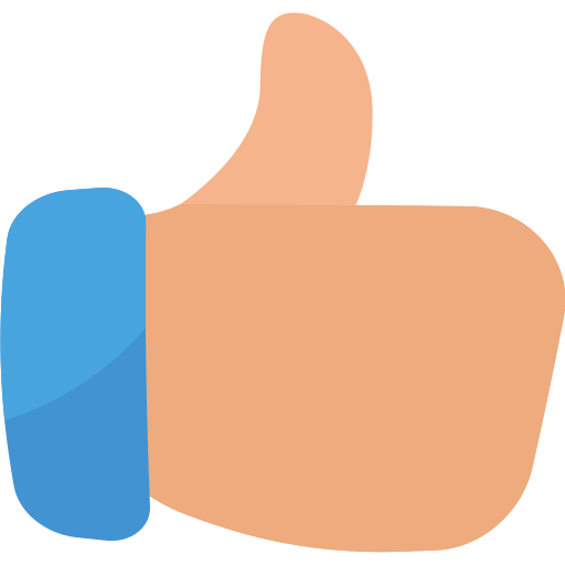 Thumbs up free icon