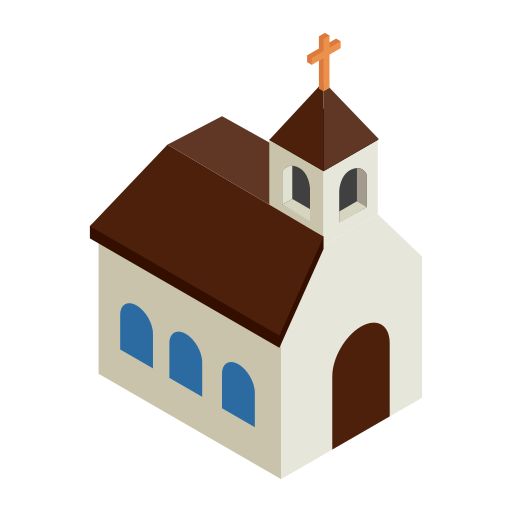 Église Icône gratuit Église Icône gratuit