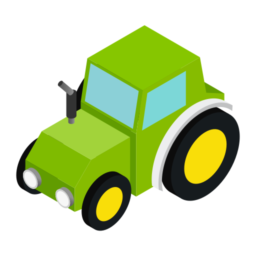 tractor icono gratis