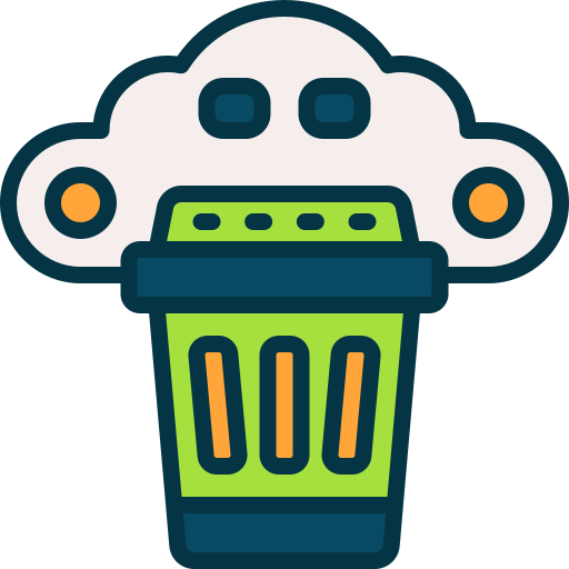 papelera de reciclaje icono gratis