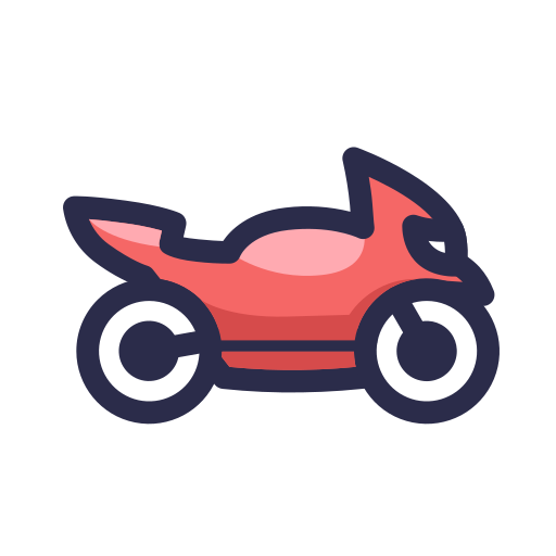 motocicleta icono gratis