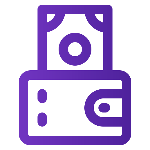 billetera icono gratis