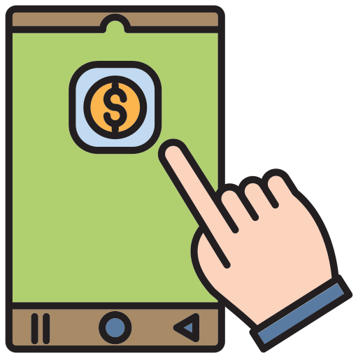 Mobile payment free icon