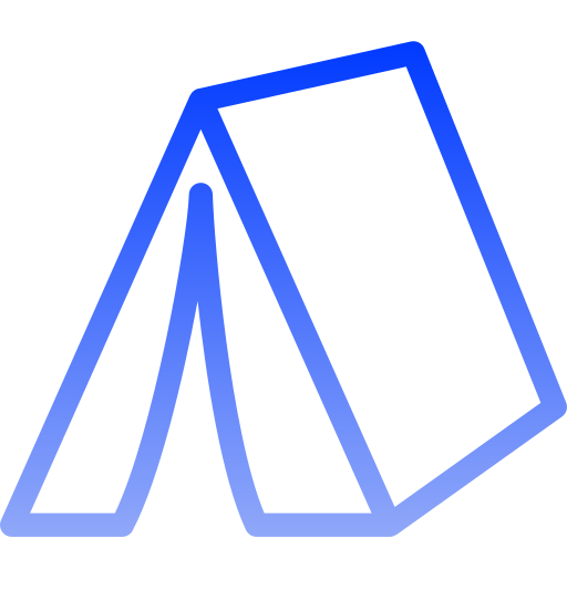 barraca grátis ícone