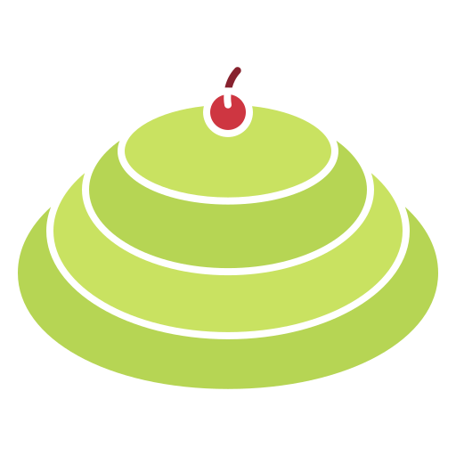 gâteau à la gelée Icône gratuit