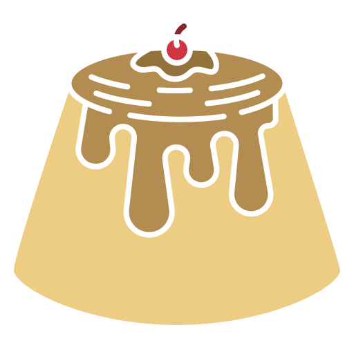 pouding à la gelée Icône gratuit