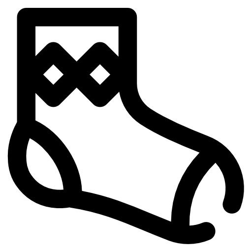 calcetines icono gratis